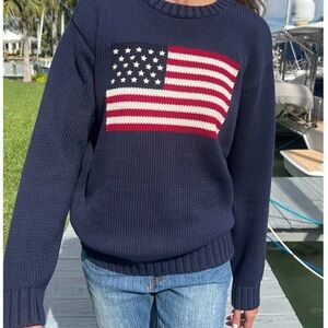 NICO AMERICAN FLAG SWEATER 🤍